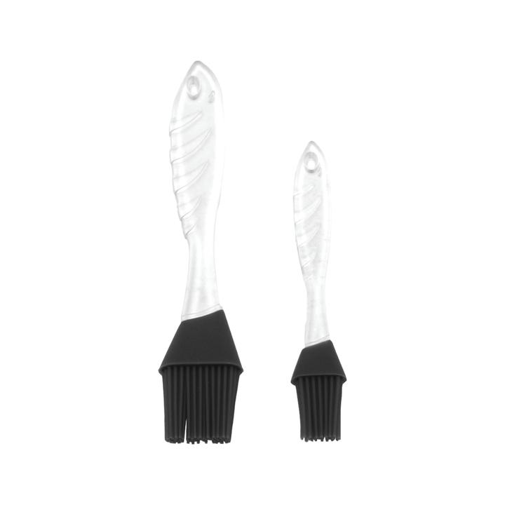 Silicone Basting Brush Set - Set Of 2 1 Pz