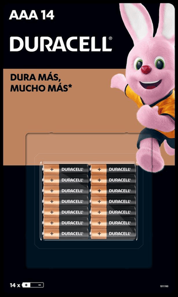 Pila Alcalina 14 Pilas Aaa 1 Pz