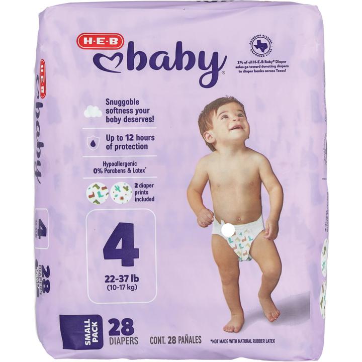 Heb Baby Pañales Etapa 4 De 10 A 17 Kg 28 Pz