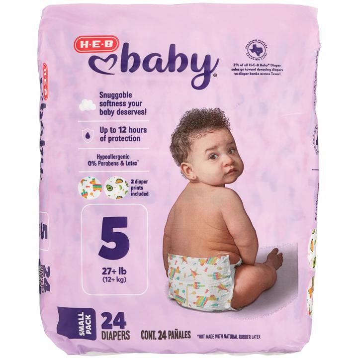Heb Baby Pañales Etapa 5 12+ Kg 24 Pz