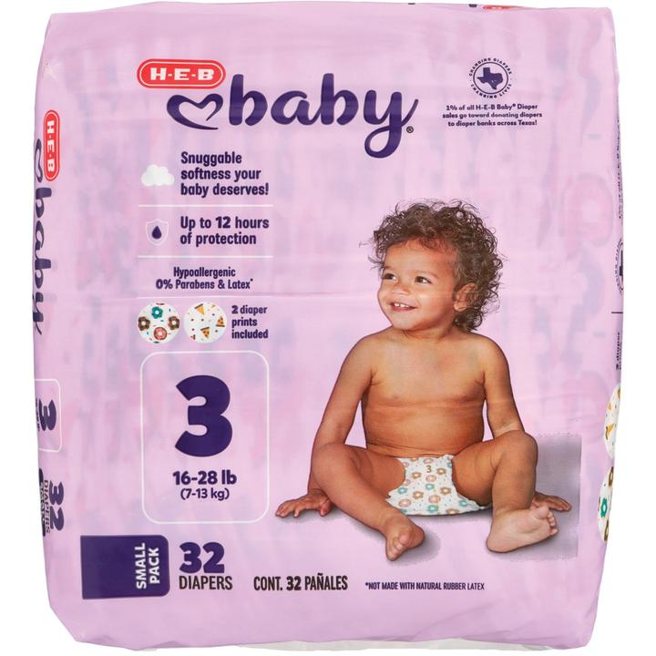 Heb Baby Pañales Etapa 3 De 7 A 13 Kg 32 Pz