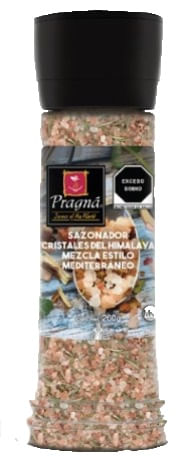 Sal Del Himalaya Con Mezcla Mediterránea 260 G