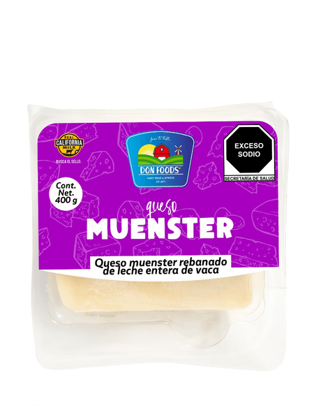 Queso Muenster Rebanado 0.4 G