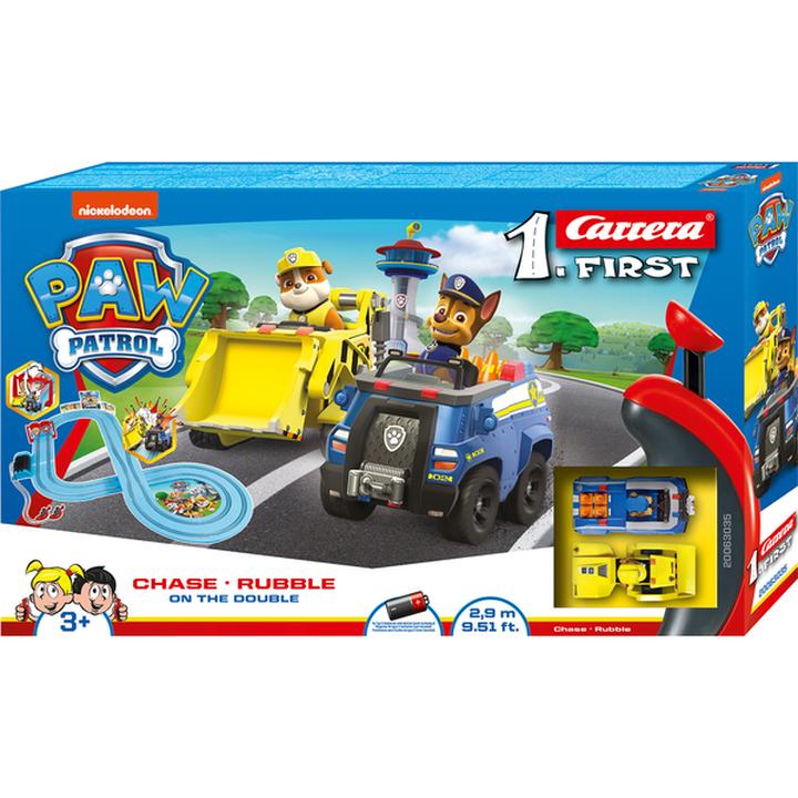 Carrera Circuito De Carreras Para Niños First Paw Patrol On The Double 1 Pz