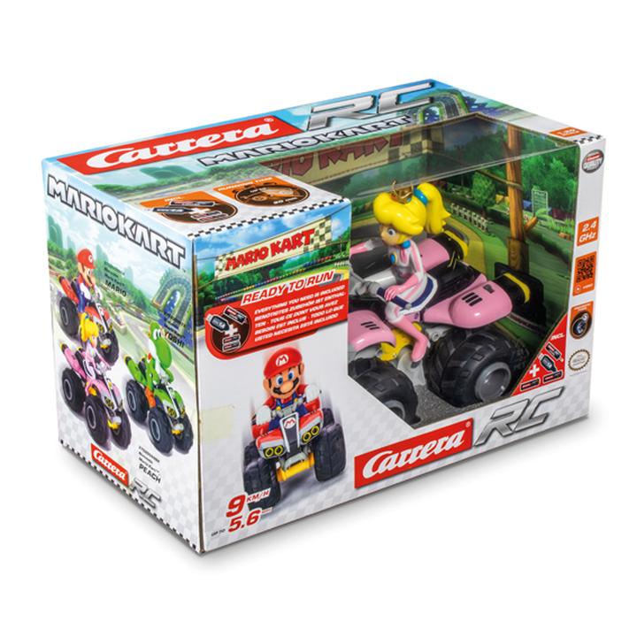 Carrera Carro A Control Remoto Rc Mario Kart Peach Quad 1 Pz