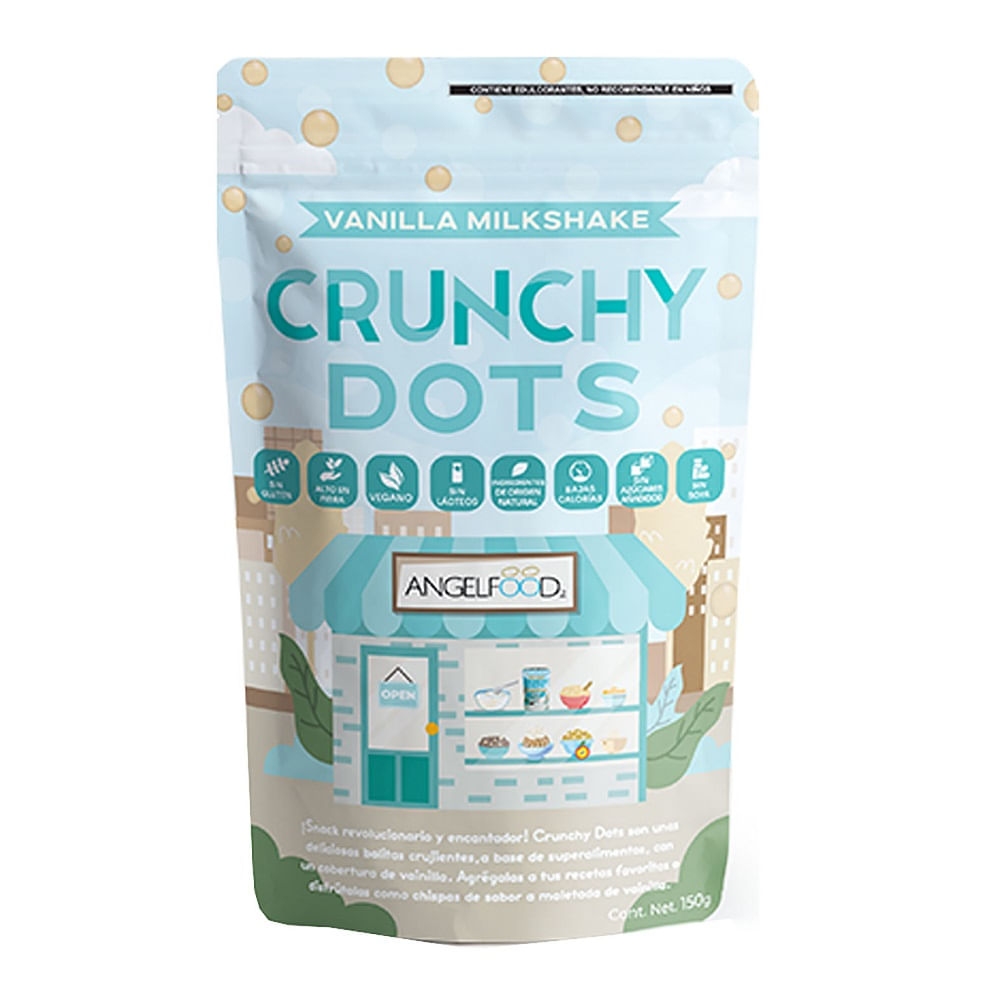 Crunchy Dots Vanilla Milkshake 150g 150 G