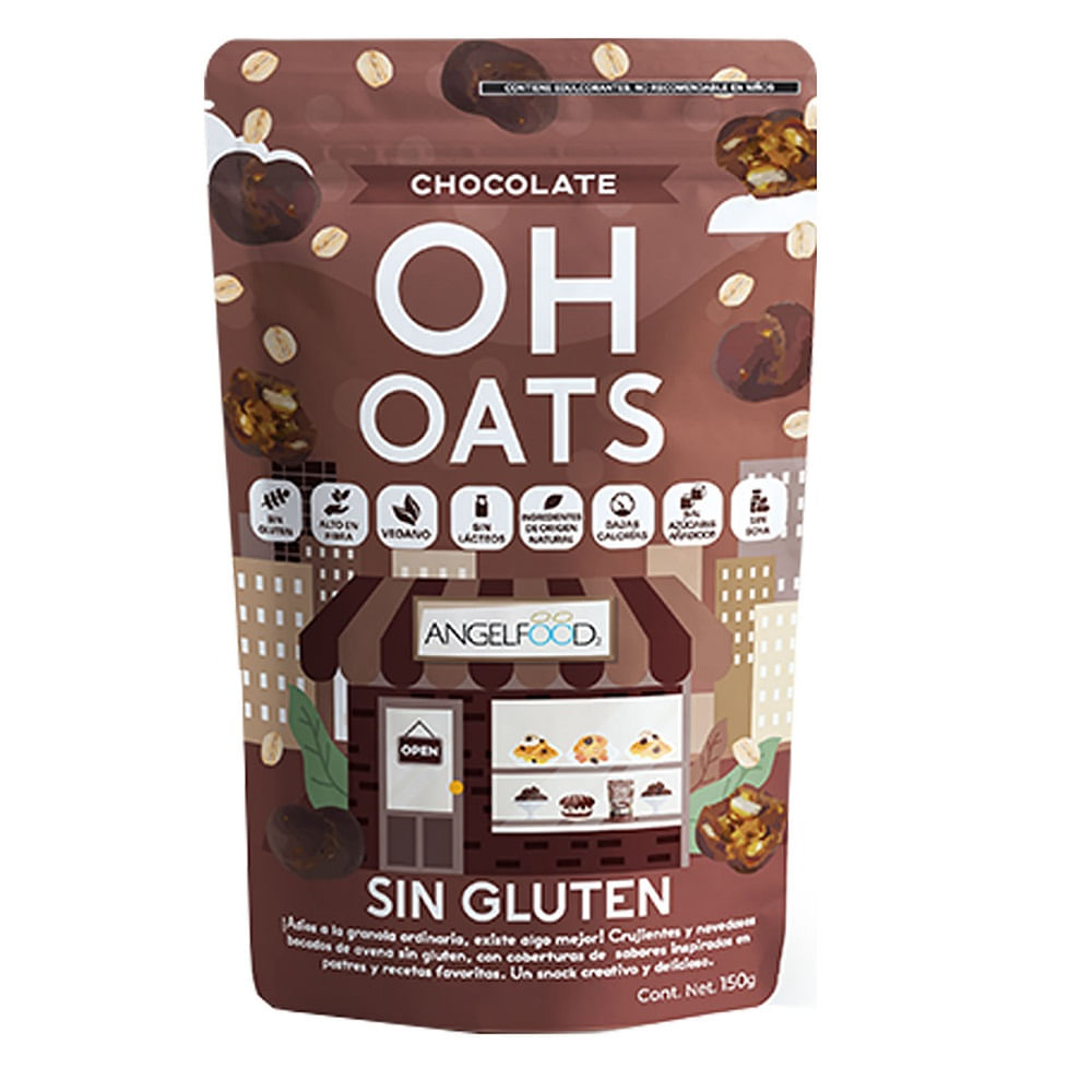 Angelfood Oh Oats Chocolate 150g 150 G