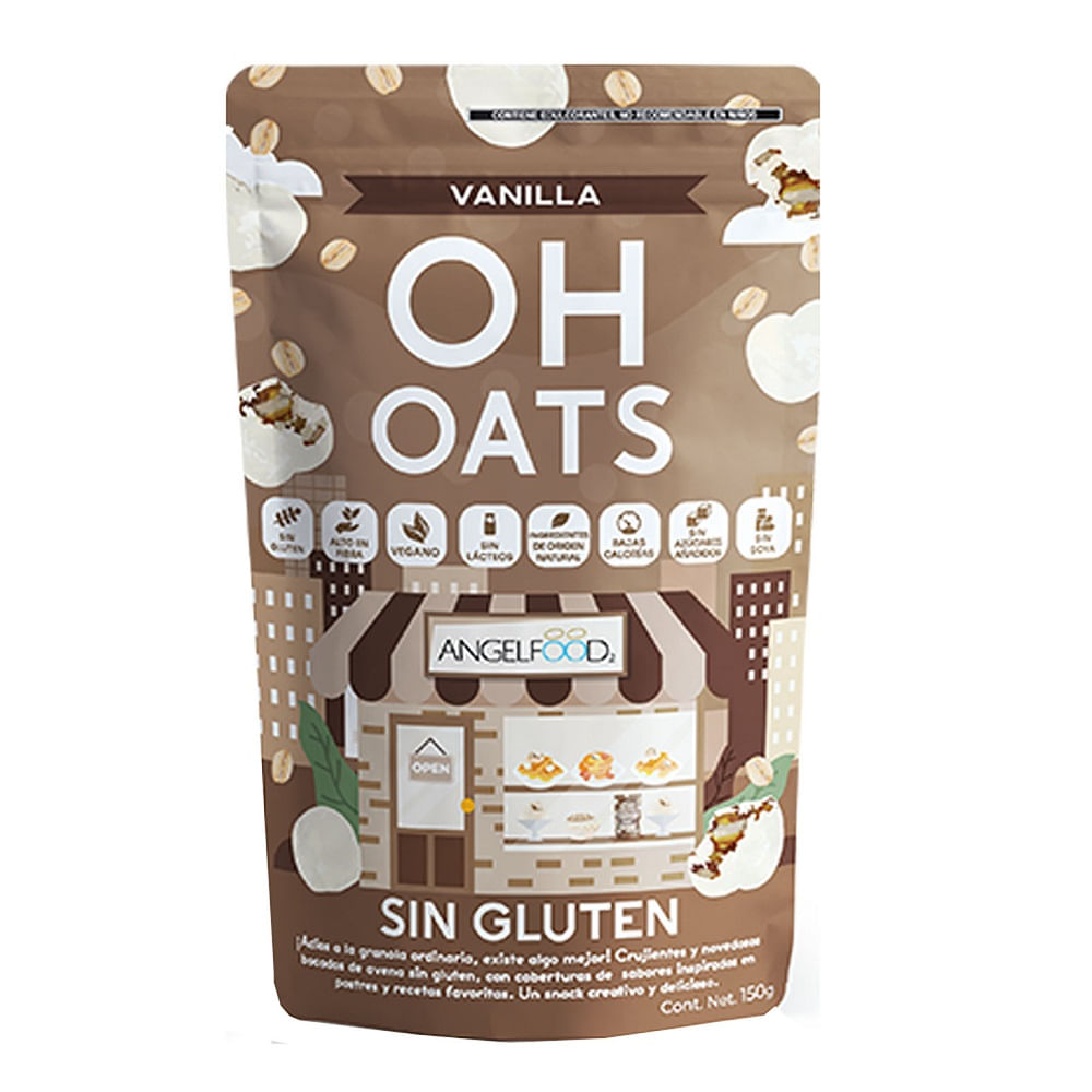 Angelfood Oh Oats Oatmeal Cookie 150g 150 G