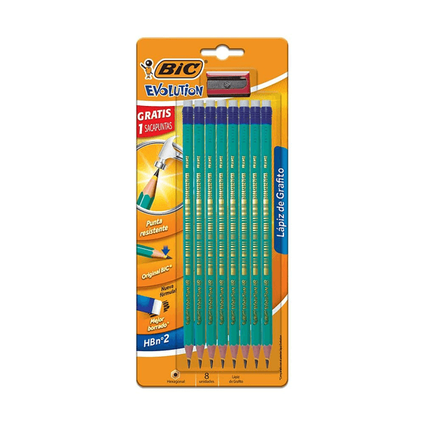 Lápices De Grafito Evolution 8 Pz