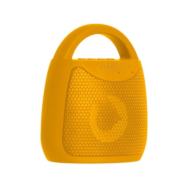 Bocina Kerrville Portátil Amarillo 1 Pz