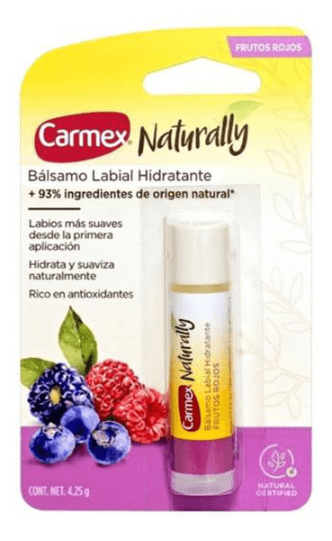 Bálsamo Labial Naturally Frutos Rojos 4.25 G