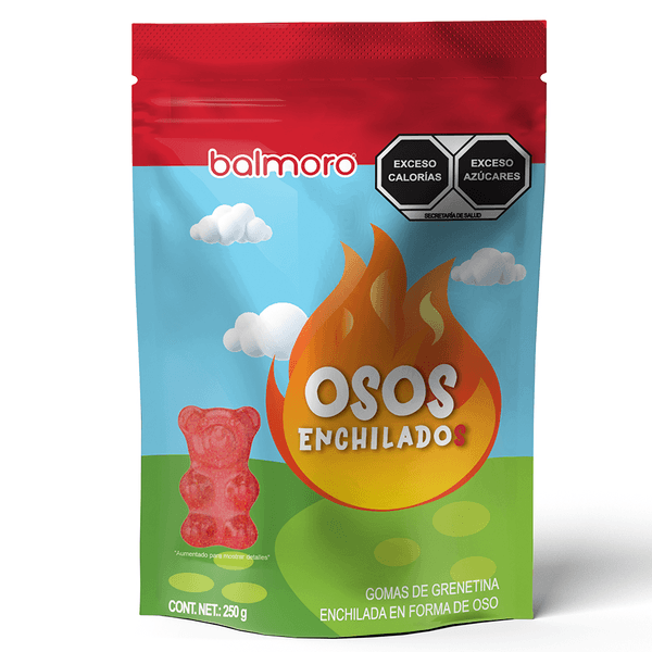 Balmoro Goma Enchilada Oso 250 G