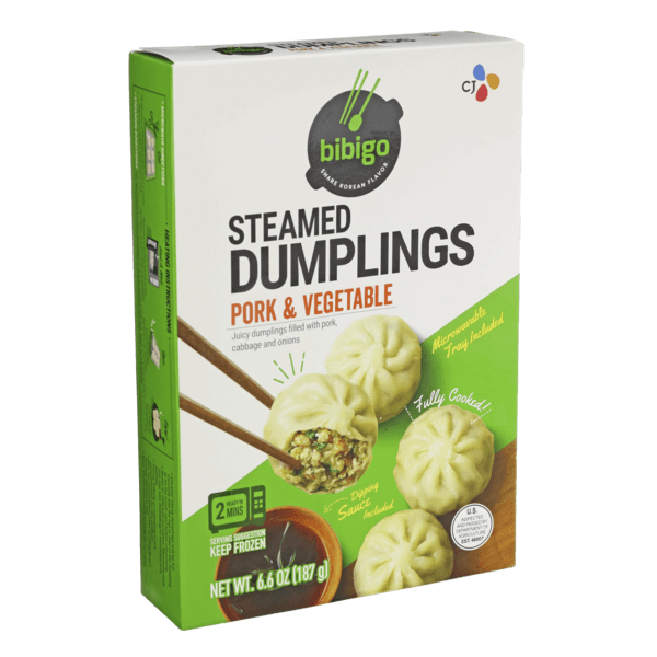 Bibigo Dumplings Puerco Y Vegetales 187 G