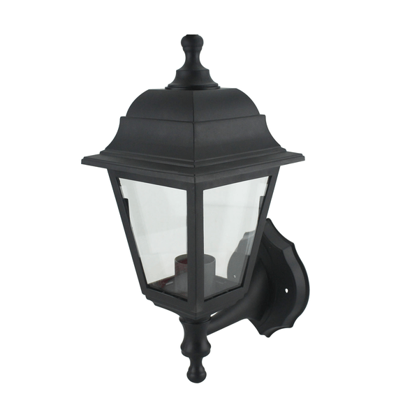Farol De Pared Clasico Negro 1 Pz