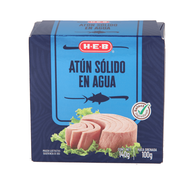 Heb Lomo De Atun En Agua 140 G