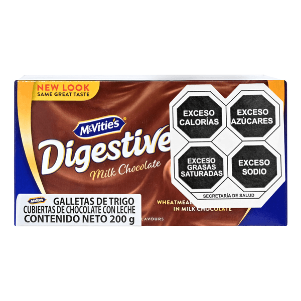 Galletas Digestive Milk Chocolate 200 G