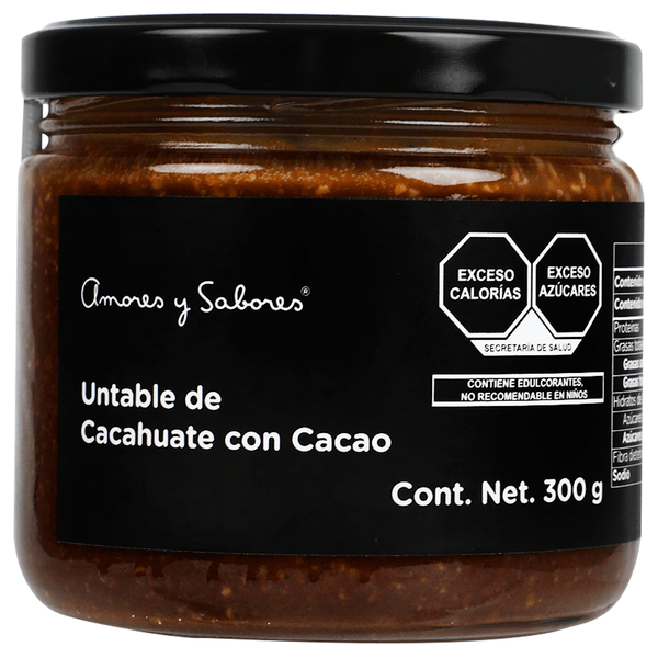 Crema De Cacahuate Con Cacao 300 G