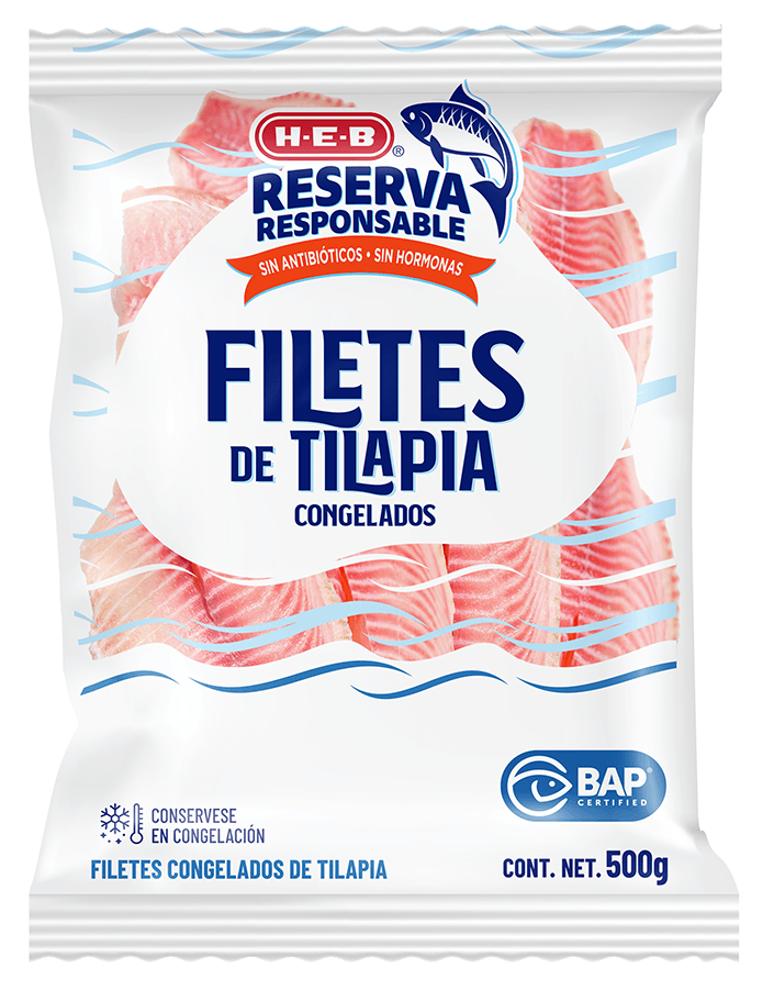 Heb Filete De Tilapia 500 G