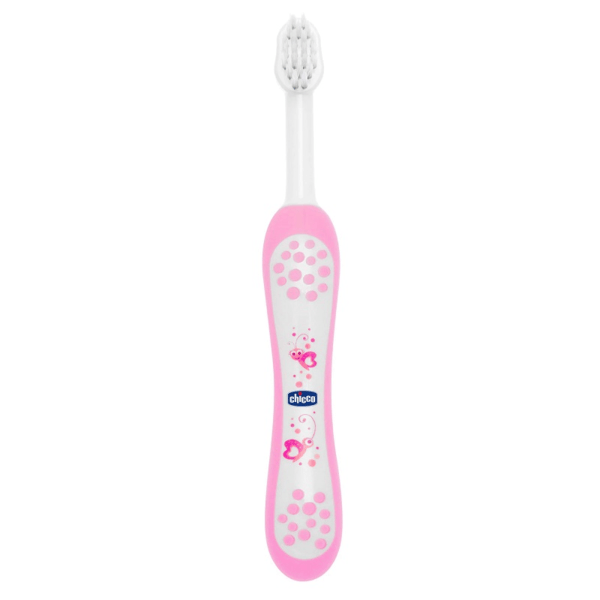 Cepillo Dental Para Bebé Rosa 1 Pz