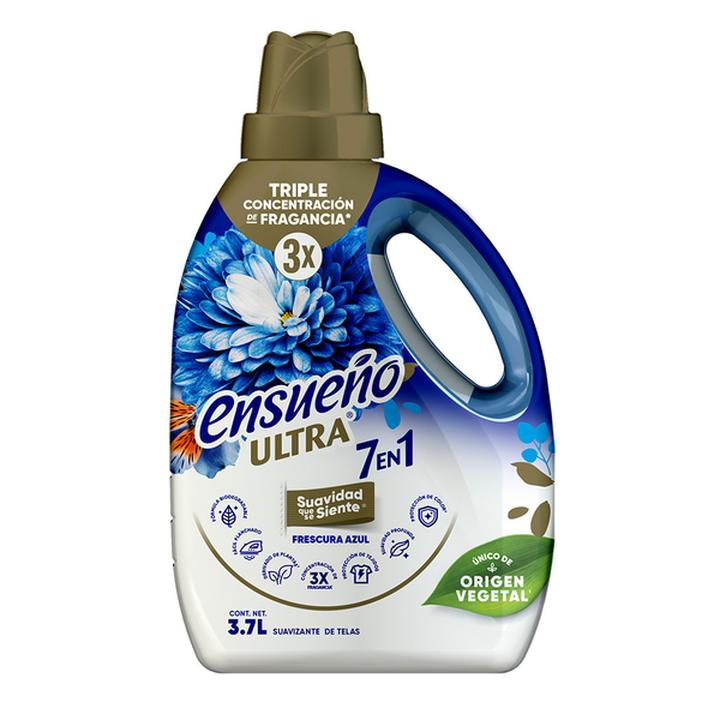 Ensueño Suavizante Ultra 7 En 1 Frescura Azul 3.7 L