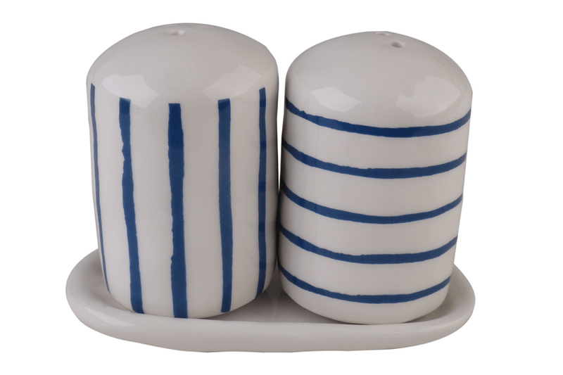 Set De Ceramica Salero Y Pimientero 1 Pz