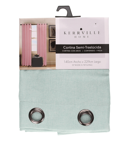 Cortina Para Ventana Lasca Mineral Metallic 1 Pz