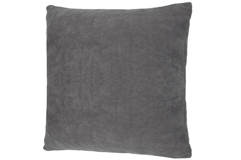 Cojin 18 Gris Oscuro Diseño Ovalos 1 Pz