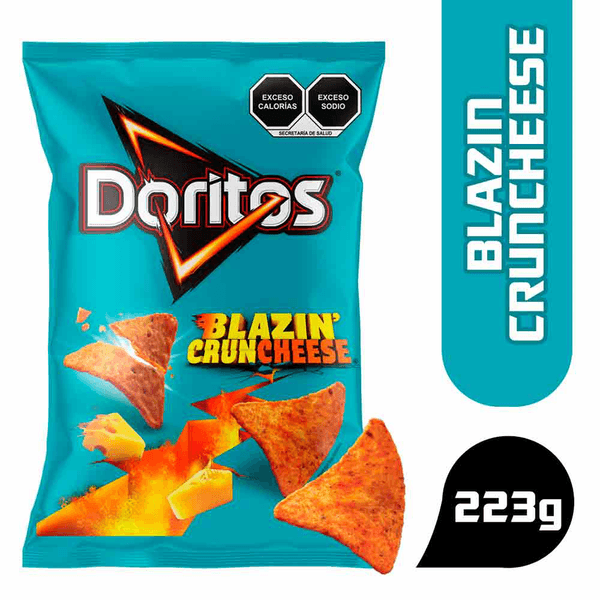 Botana Doritos Blazin Cruncheese 223 G