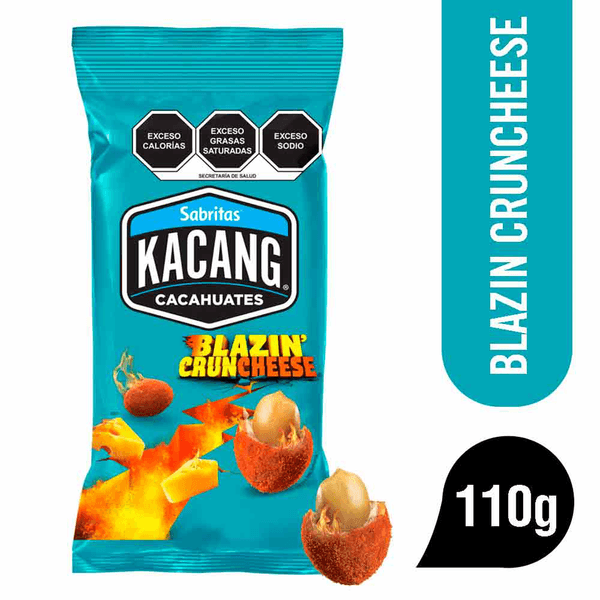 Kacang Cacahuates Blazin Cruncheese 110 G