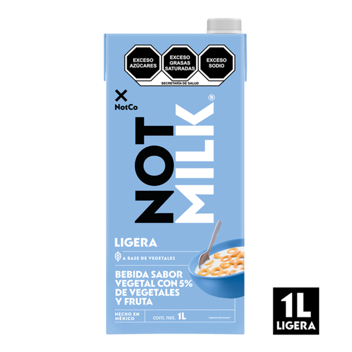Leche Vegetal Notmilk Ligera 1 L