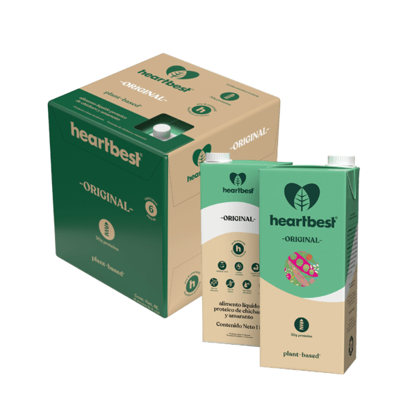 Bebida Vegetal Leche Original 6pack 1 Pz