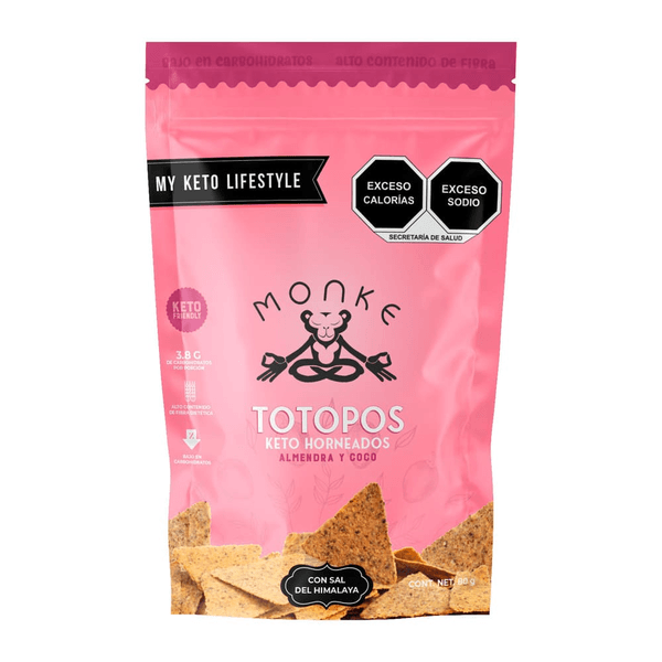 Monke Totopos Keto Horneados 130 G