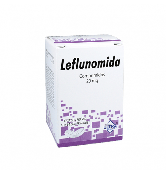 Leflunomida 20mg 30 Comp Gen 30 Pz
