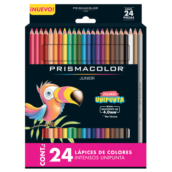 Lápices De Colores Prisma Color Junior Unipunta Con 24 Pz