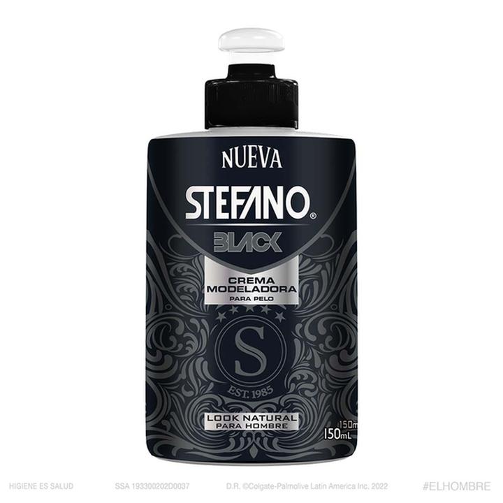 Crema Modeladora Stefano Black 150 Ml