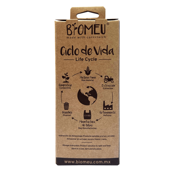 Bolsas Para Desechos Biomeu Compostables Y Biodegradables 1 Caja