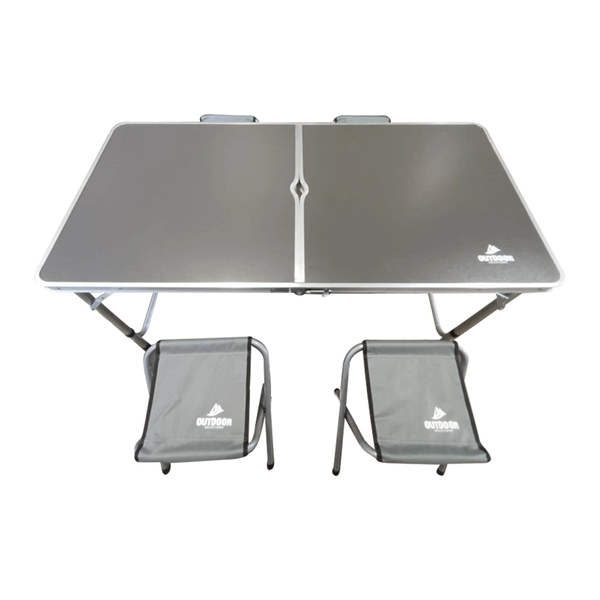 Mesa Plegable Con Sillas 1 Pz