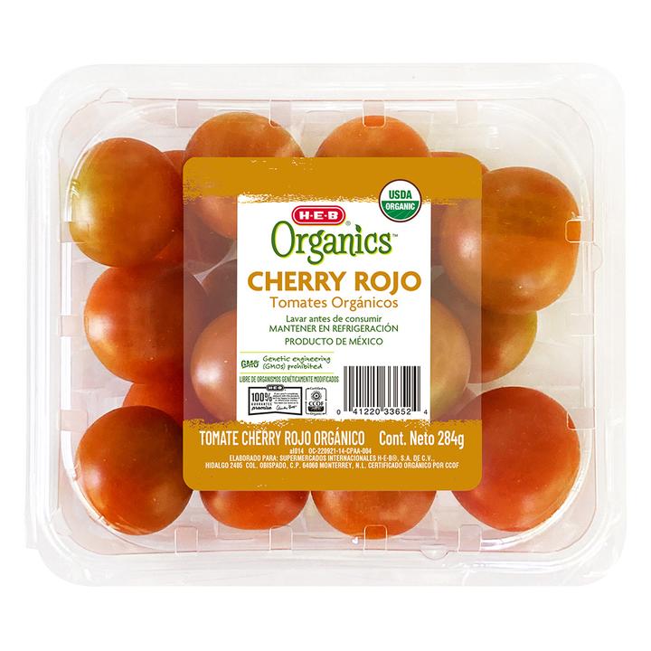 Heb Tomate Cherry Orgánico 284 G