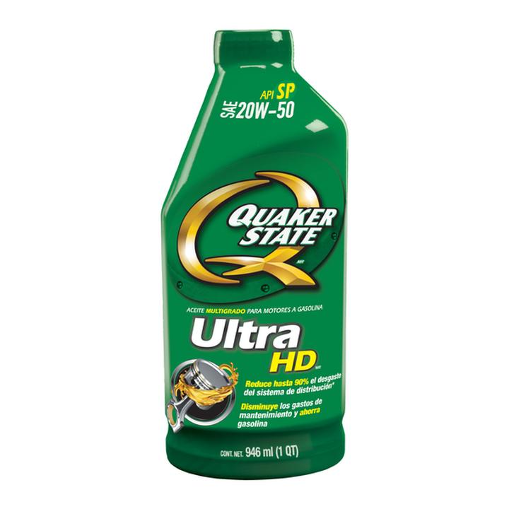 Aceite Multigrado Para Motores Ultra Hd Api Sp Sae 20w-50 946 Ml