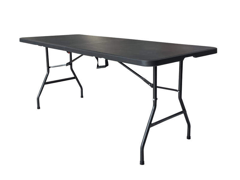Kerrville Mesa Plegable Negra 180 Cm