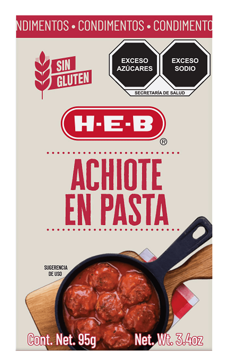 Heb Achiote En Pasta Sin Gluten 95 G