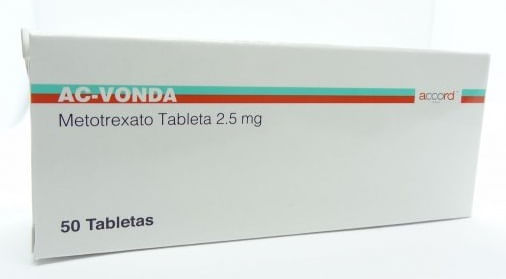 Metotrexato 2.5mg 50 Tab Gen 50 Pz