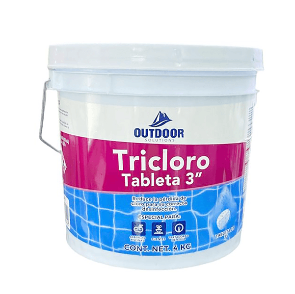 Outdoor Solutions Tricloro Tabletas 3" 4 Kg