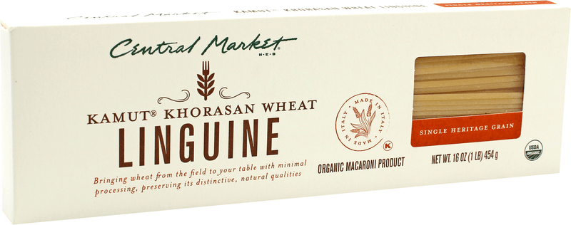 Central Market Pasta Linguine Organica 454 G
