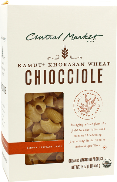Central Market Pasta Chiocciole Organica 454 G