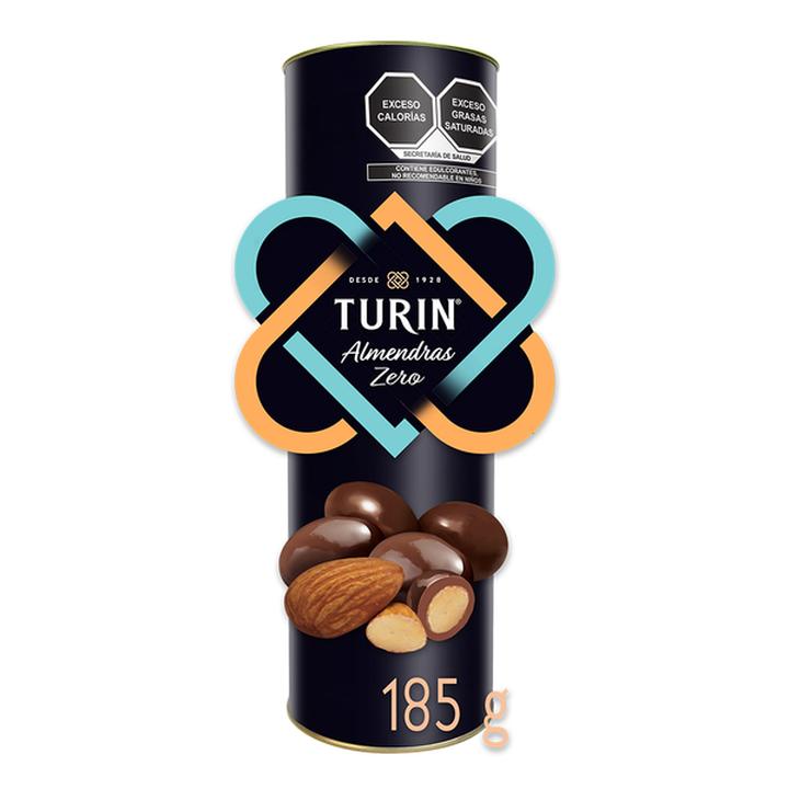 Almendras Con Chocolate Turin Zero 185 G