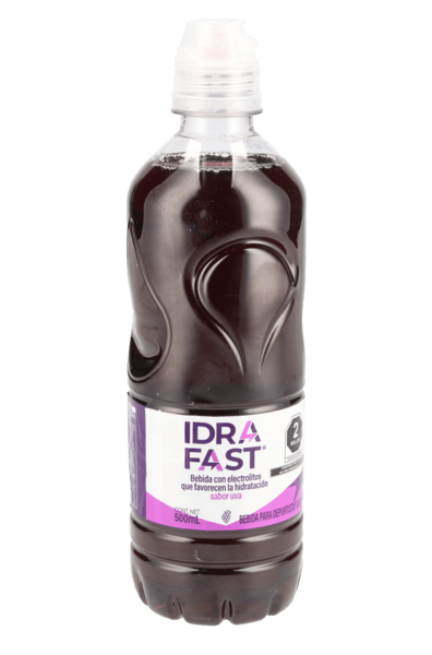 Idra Fast Electrolito Sabor Uva 500 Ml