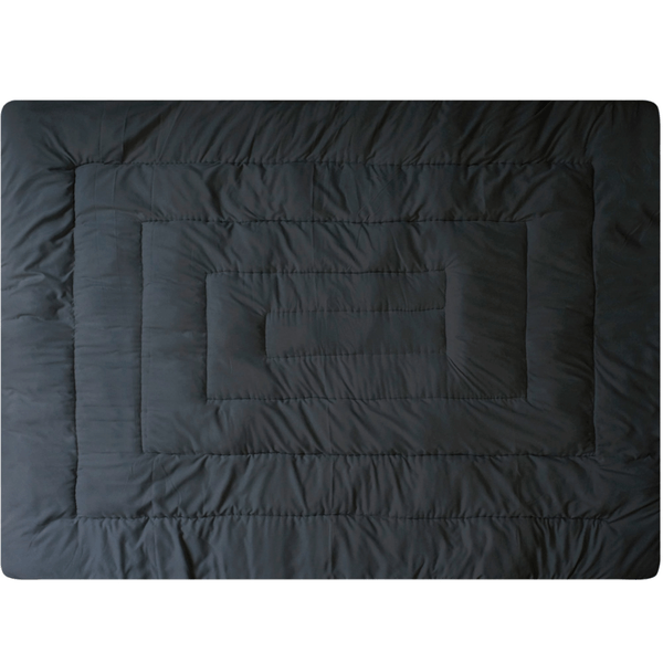 Colchoneta Pileso Matrimonial Color Gris 1 Pz