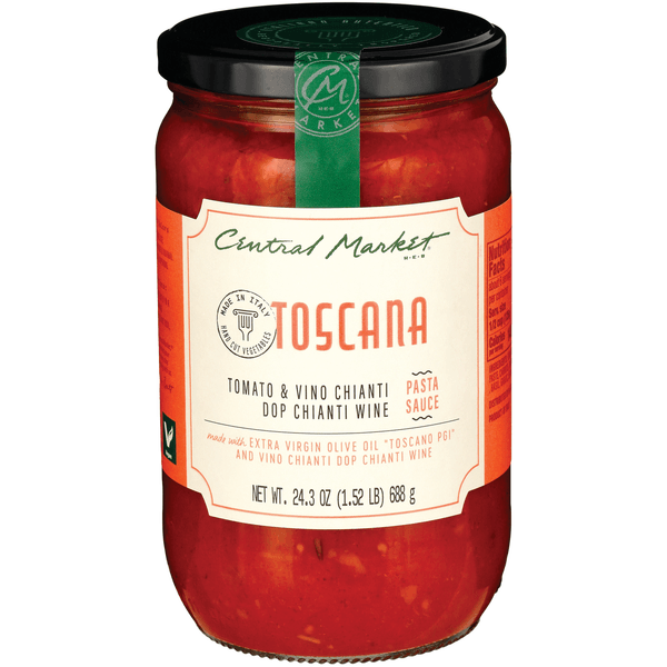 Central Market Salsa Tomate Y Vino Chianti 688 G
