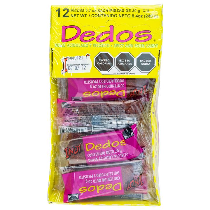 Dedos Sabor Tamarindo 12 Pz